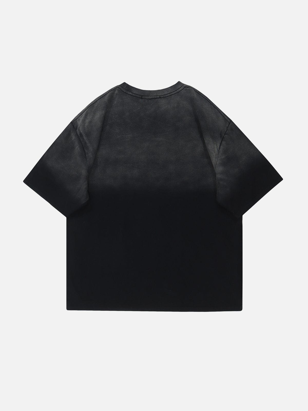 3D Dimensional Design Gradient Tee