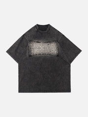 3D Dimensional Pattern Washed Tee