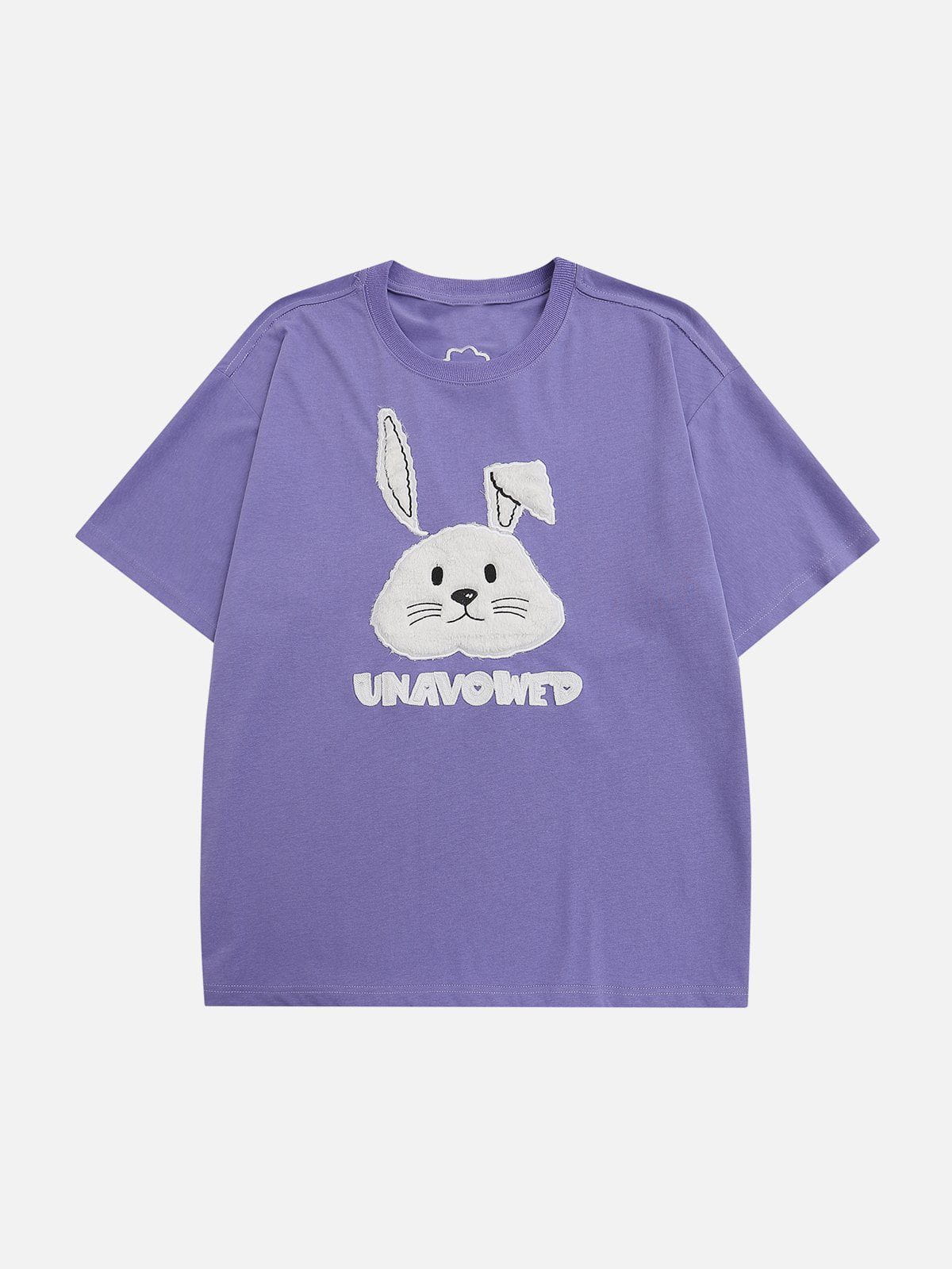 3D Rabbit Embroidery Tee