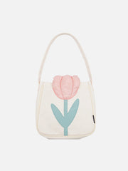 3D Tulip Flowers Handbag