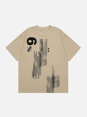 6% Letter Graphic Tee