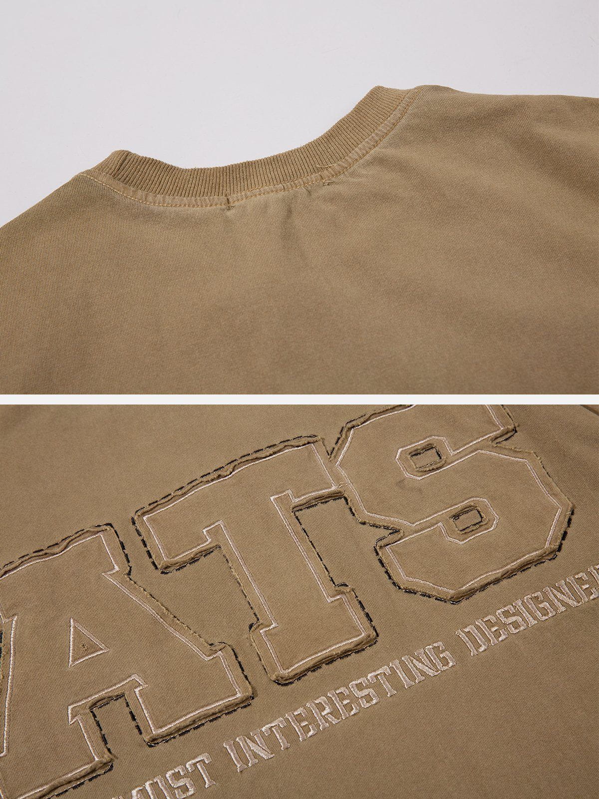 ATS Letter Patchwork Tee