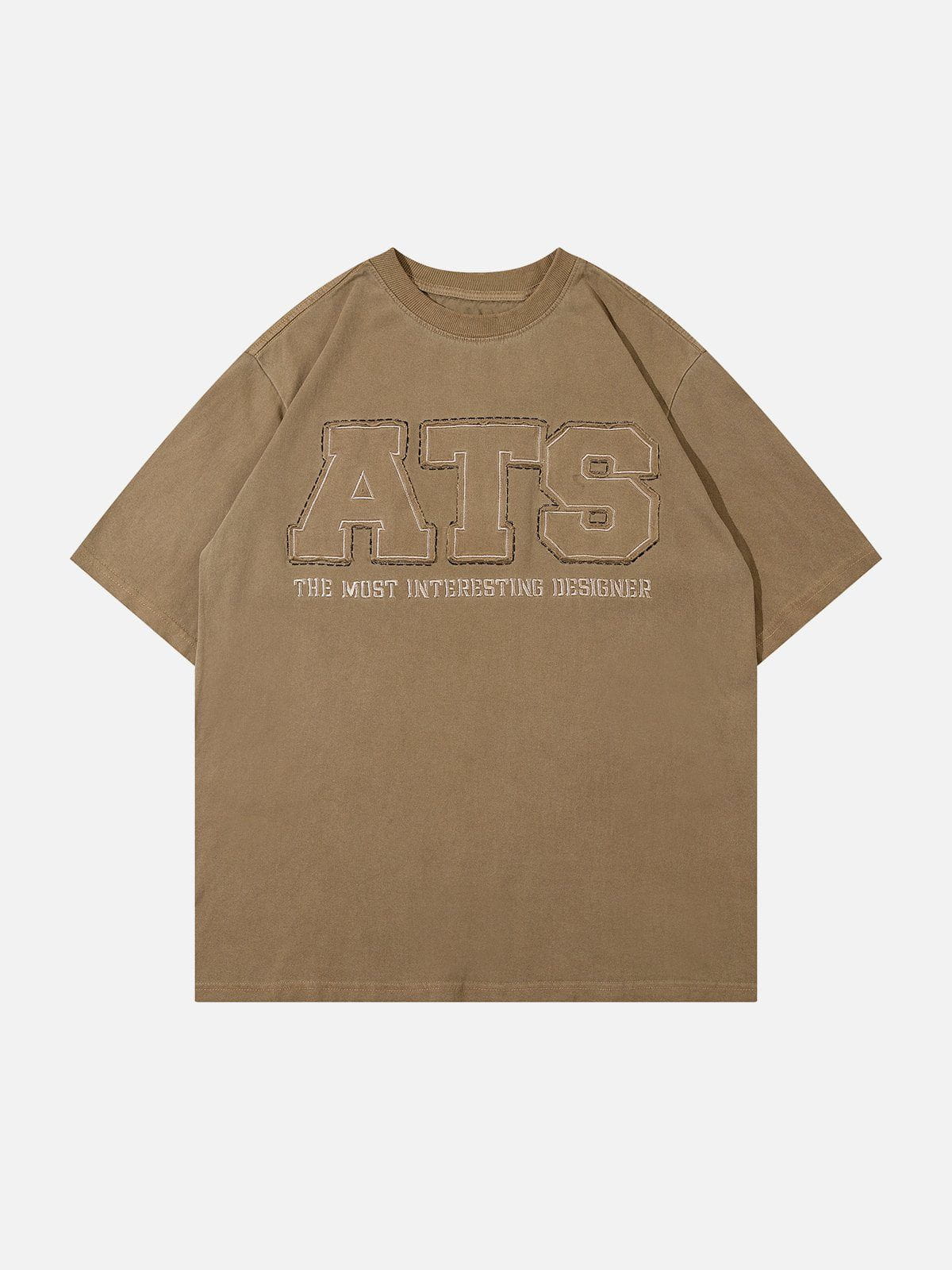 ATS Letter Patchwork Tee