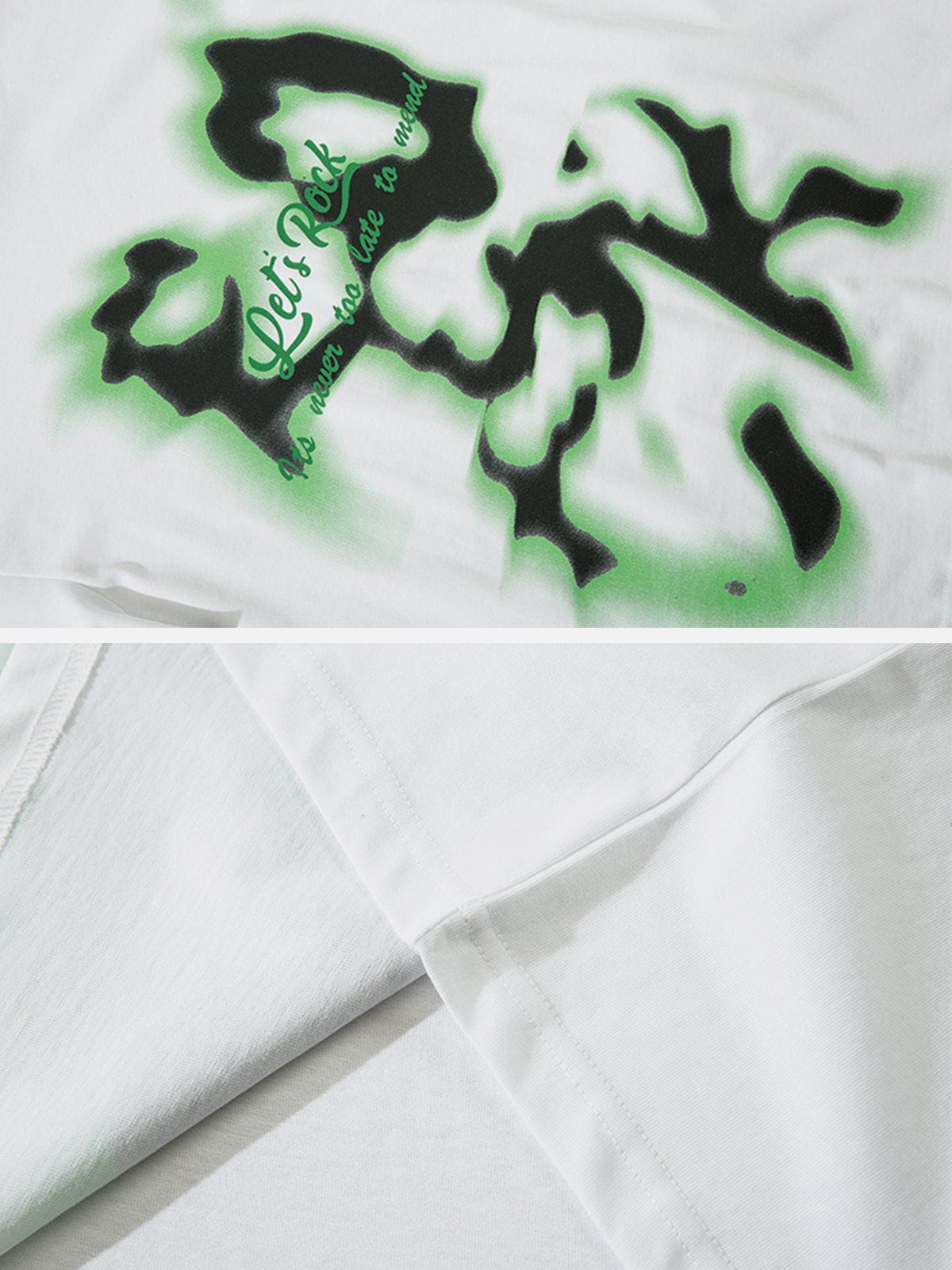 Abstract Graffiti Print Tee