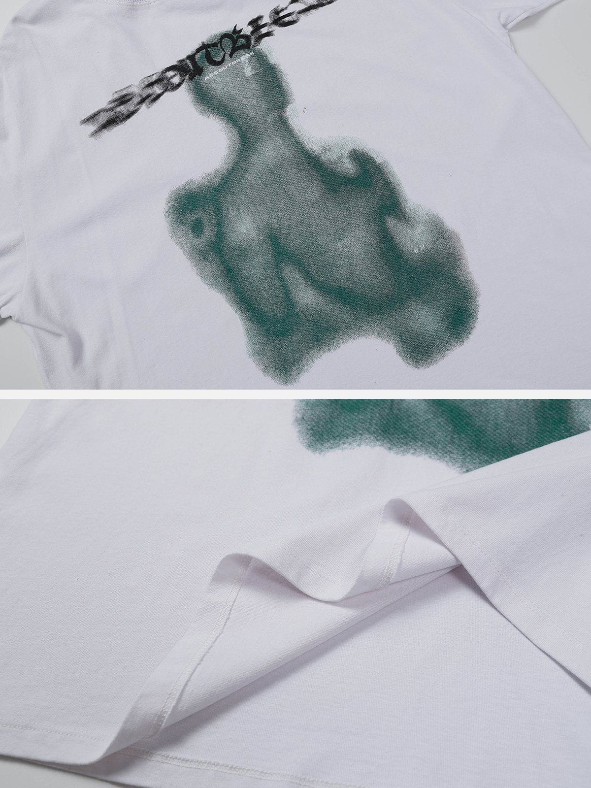 Abstract Portrait Print Tee