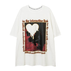 Alphabet Oil Painting Graphic Tee