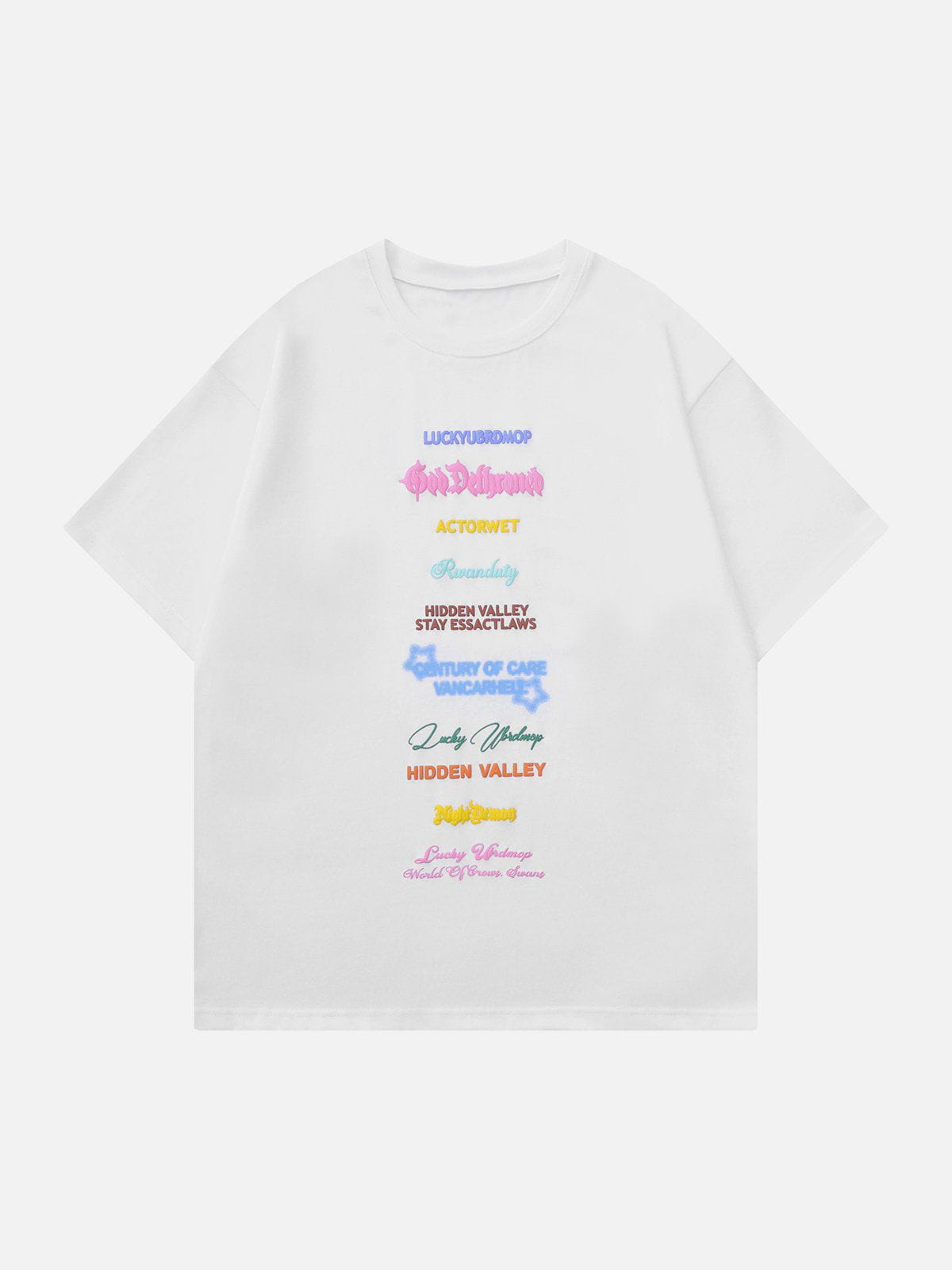 Alphabet Print Tee