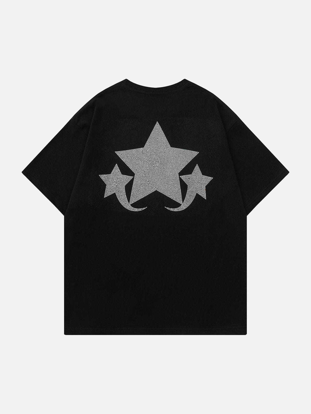 Alphabet Star Print Tee