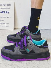 American Contrasting Color Design Sneakers