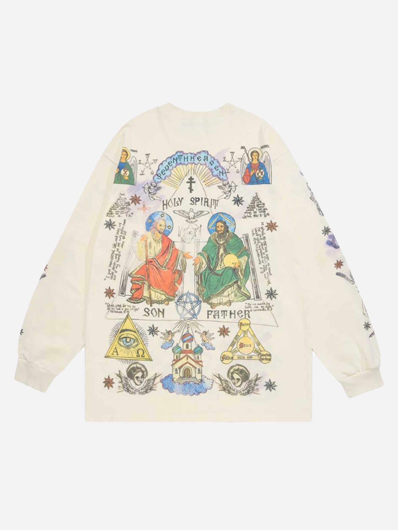 American High Street Graffiti Long Sleeve T-Shirt