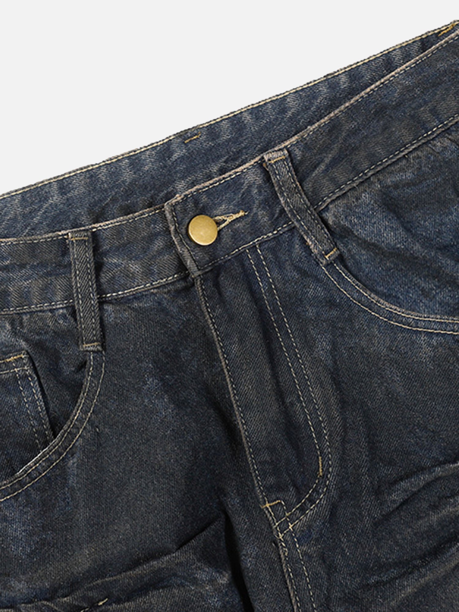 American High Street Heavy Duty Washed Jeans