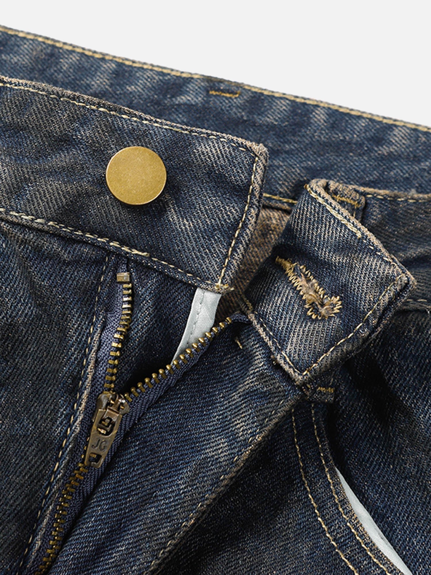 American High Street Heavy Duty Washed Jeans