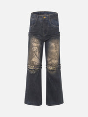 American High Street Heavy Duty Washed Jeans