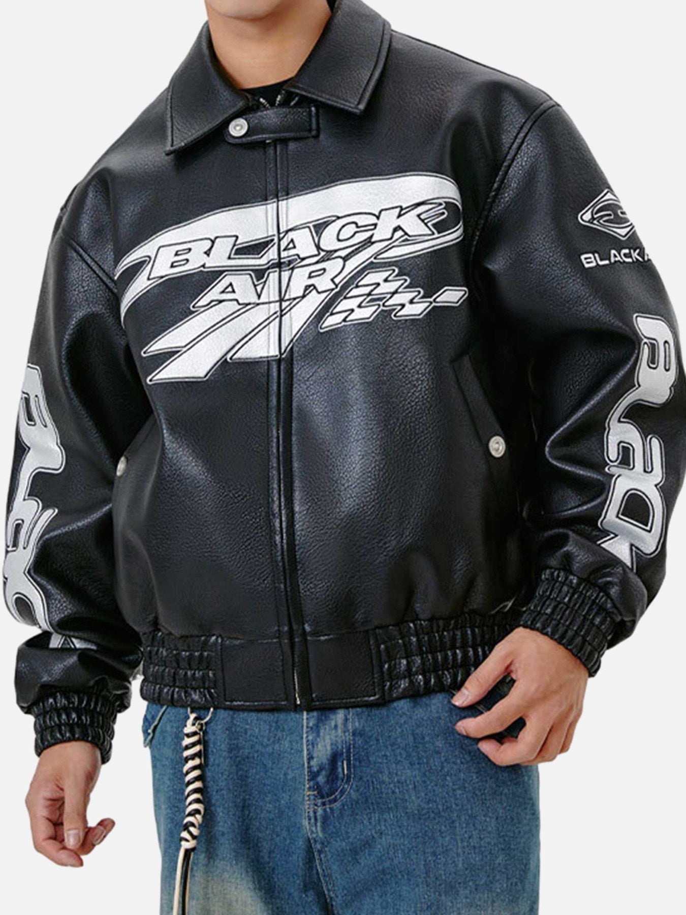 American Vintage Street PU Leather Jacket - 1821