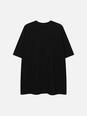 Baumwoll-T-Shirt mit Tiermuster 