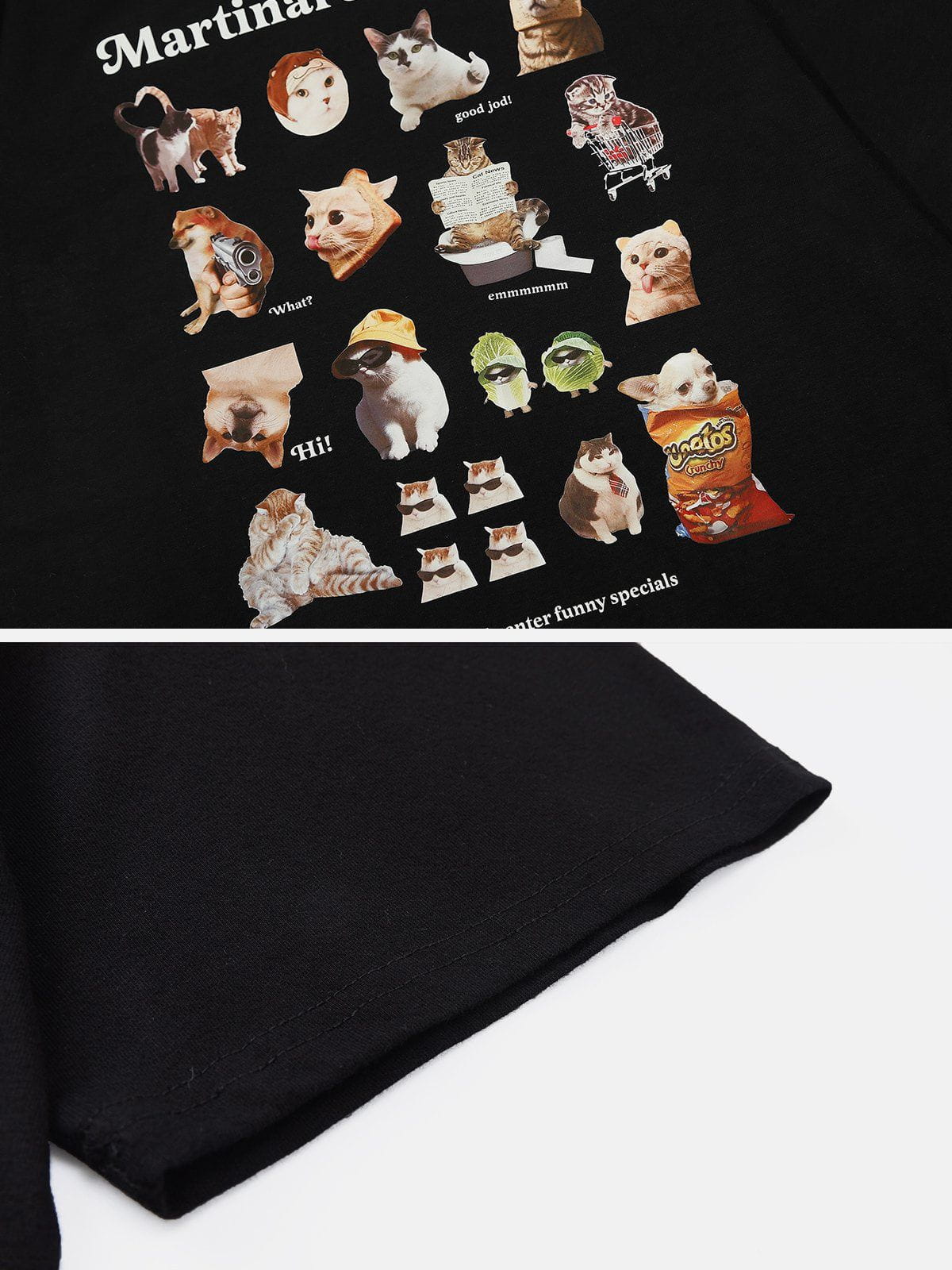 T-Shirt mit Tiermuster 