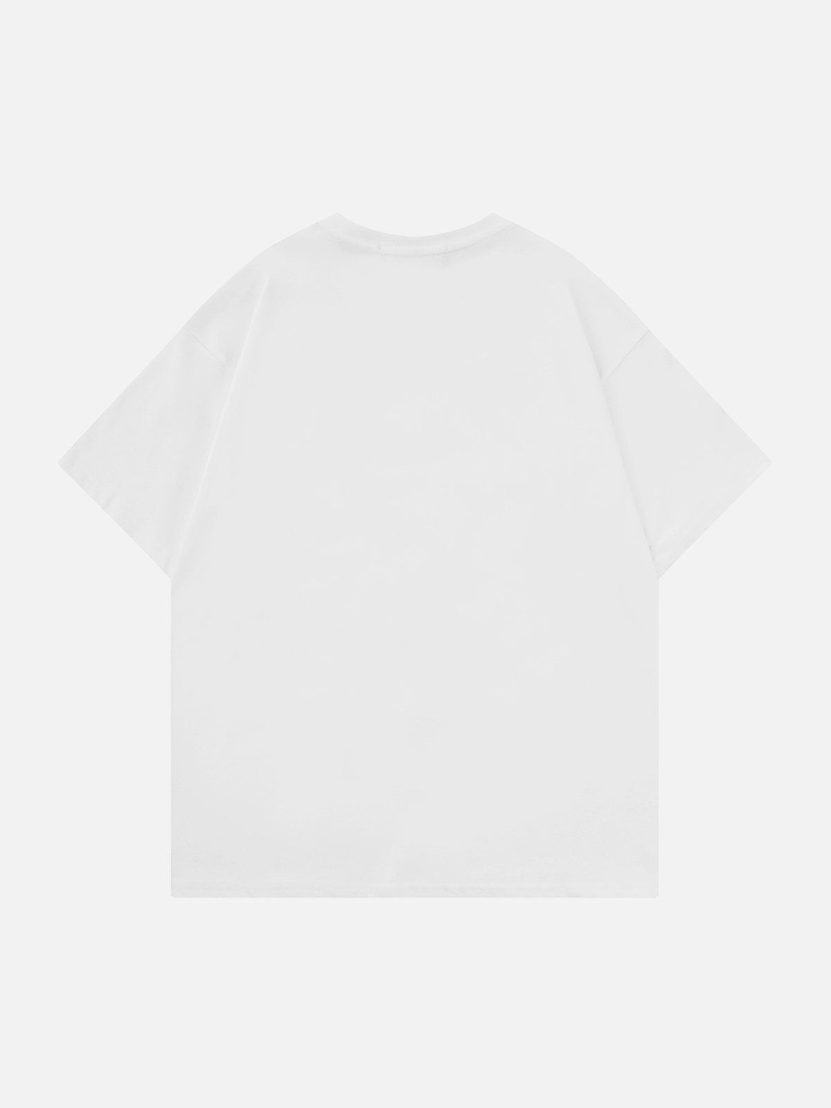 T-Shirt mit animierter Küken-Stickerei 