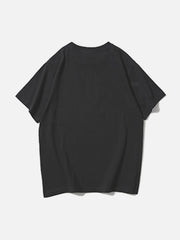 T-Shirt mit Anime-Mädchen-Print 