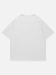T-Shirt mit Apfel-Print 