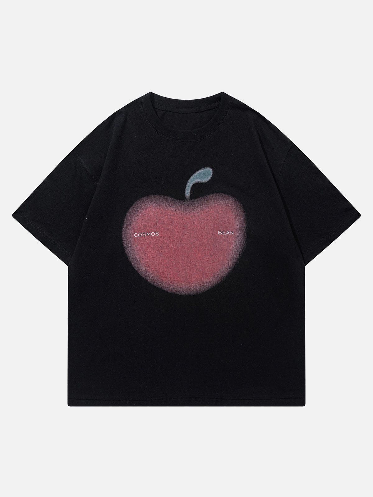 T-Shirt mit Apfel-Print 