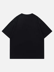 T-Shirt mit Apfel-Print 