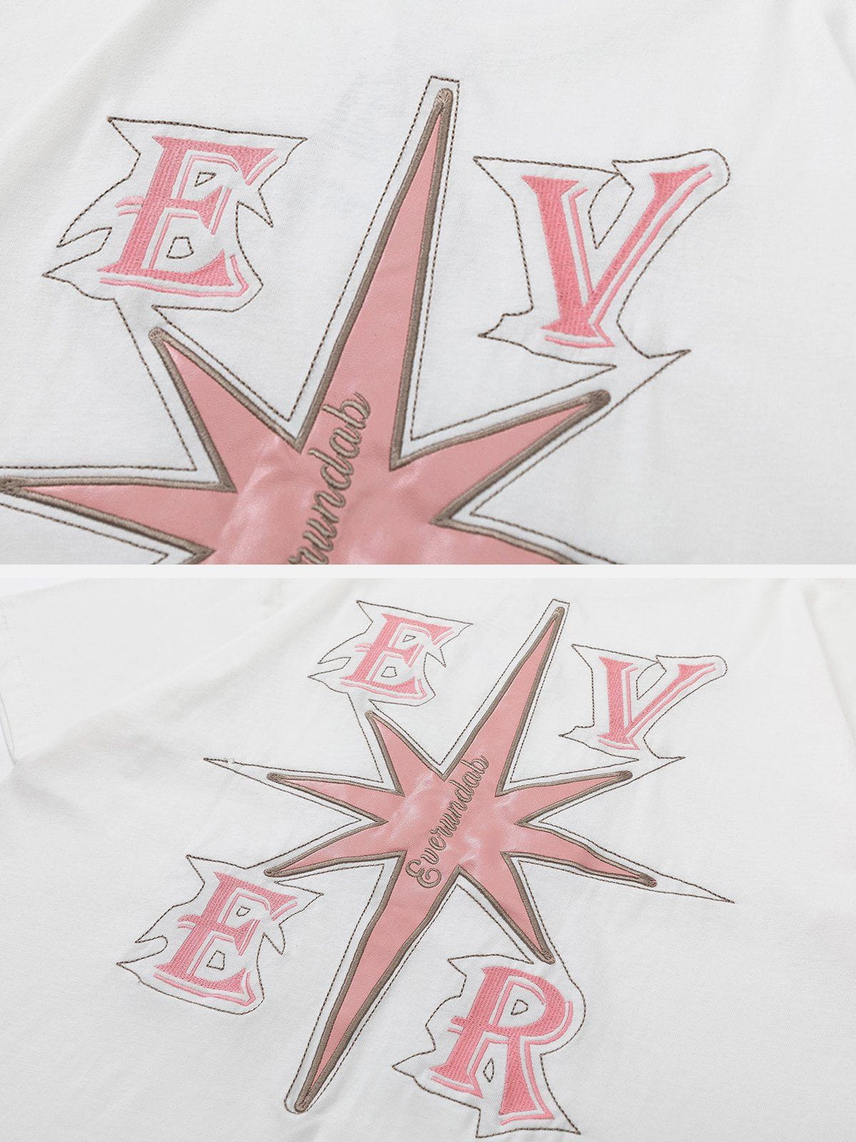 Applique embroidery Star Tee