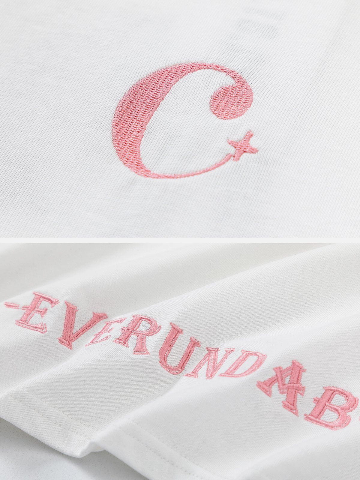 Applique embroidery Star Tee
