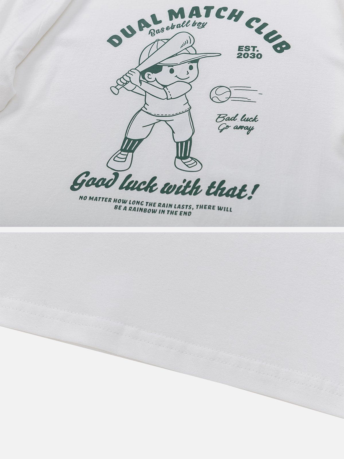 Baseball Kid Pattern Tee