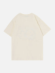 Bear Graphic Flocking Tee