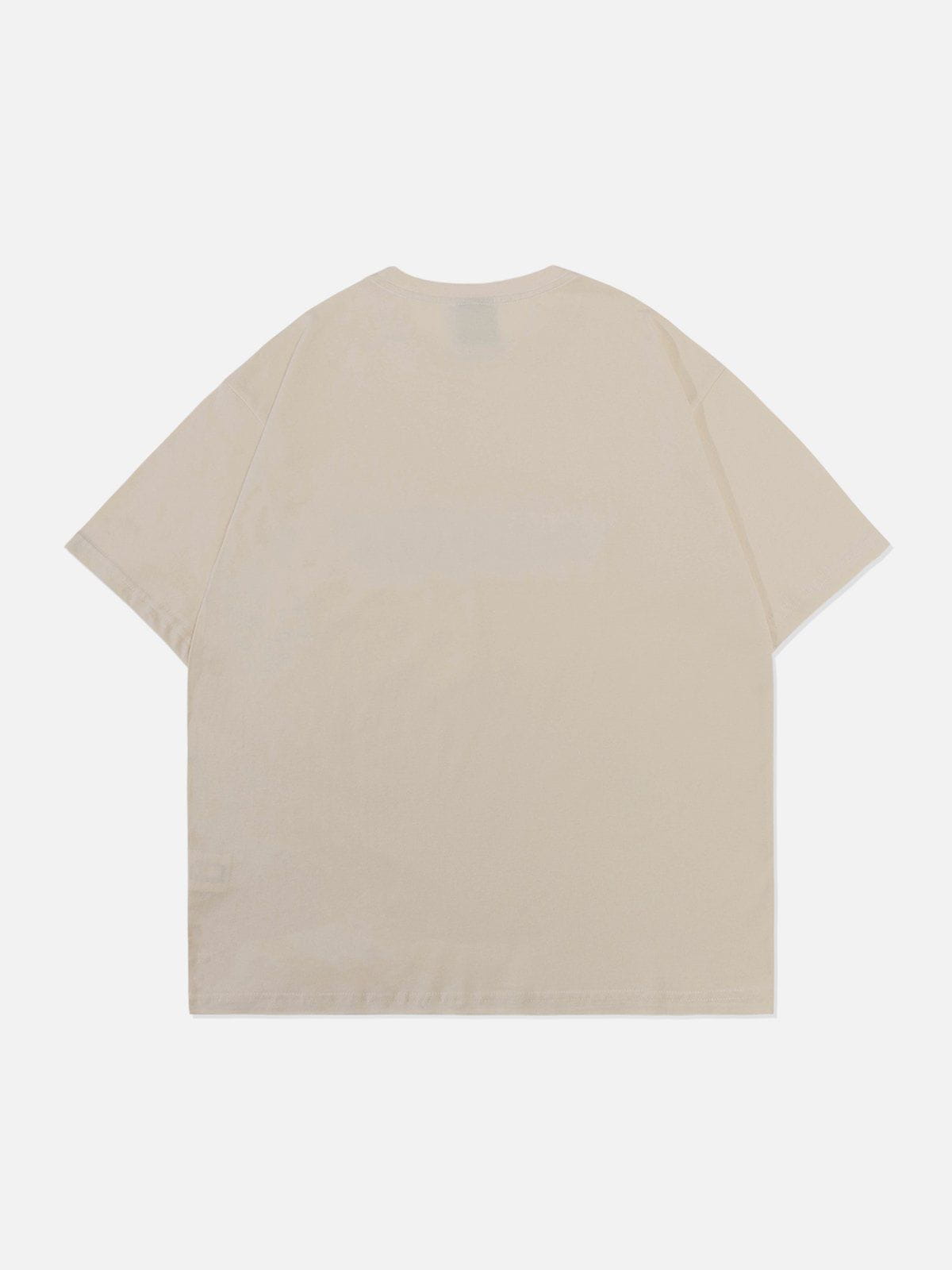 Blur Letter Print Tee