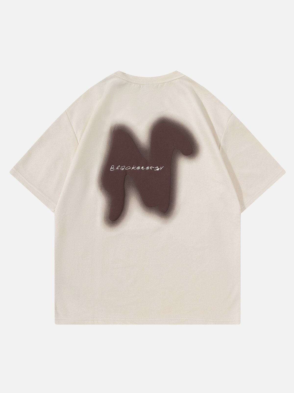 Blurry Letter Graphic Tee