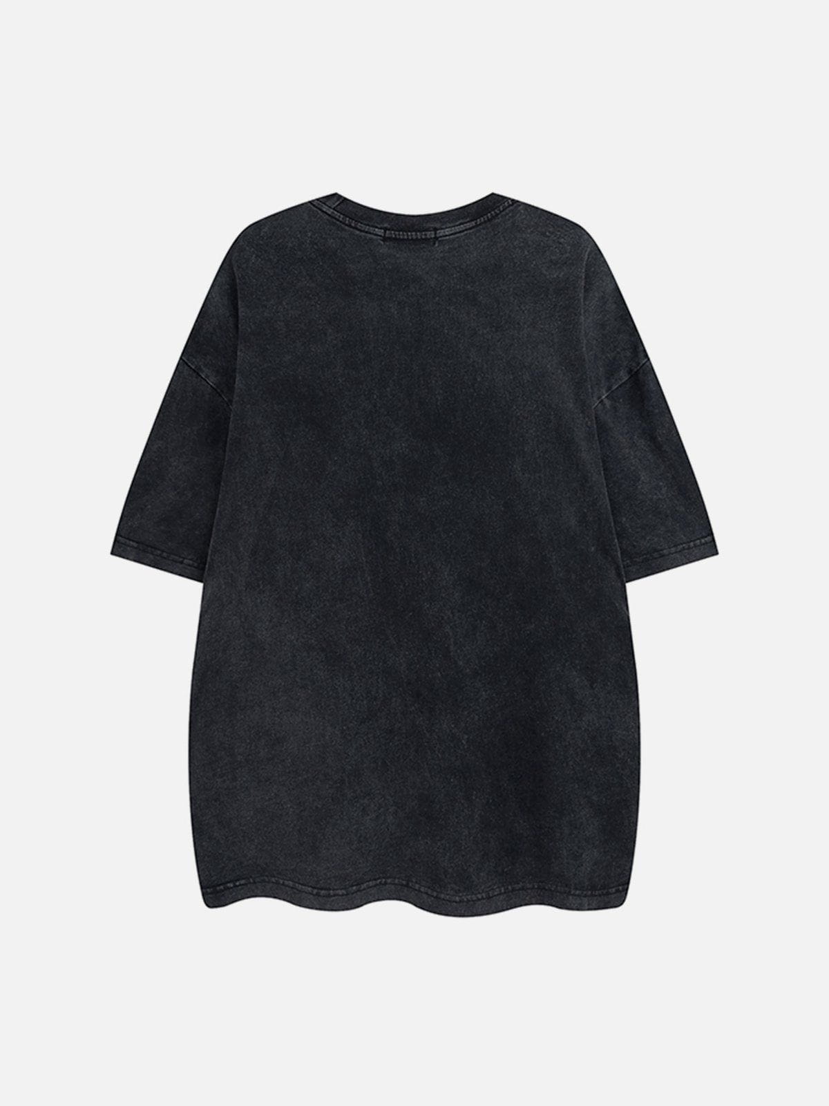 Broken Moth Star Print Tee