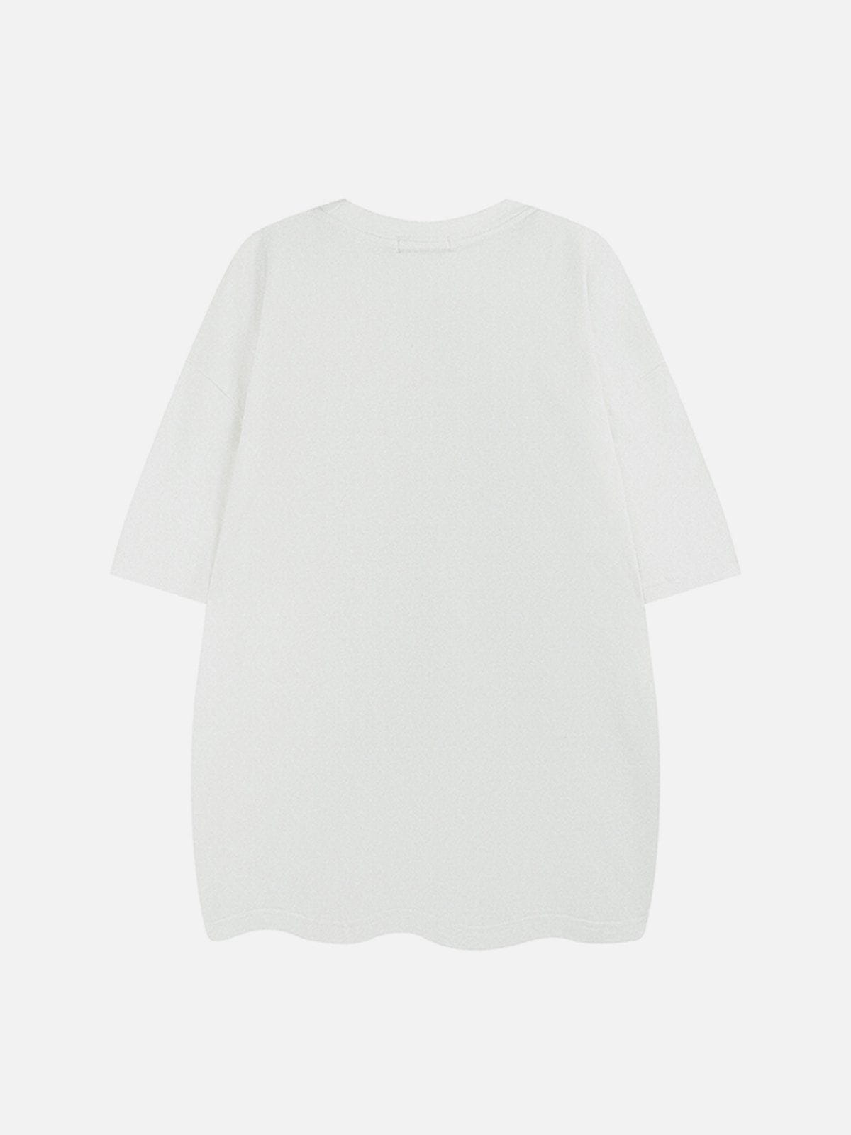 Broken Moth Star Print Tee