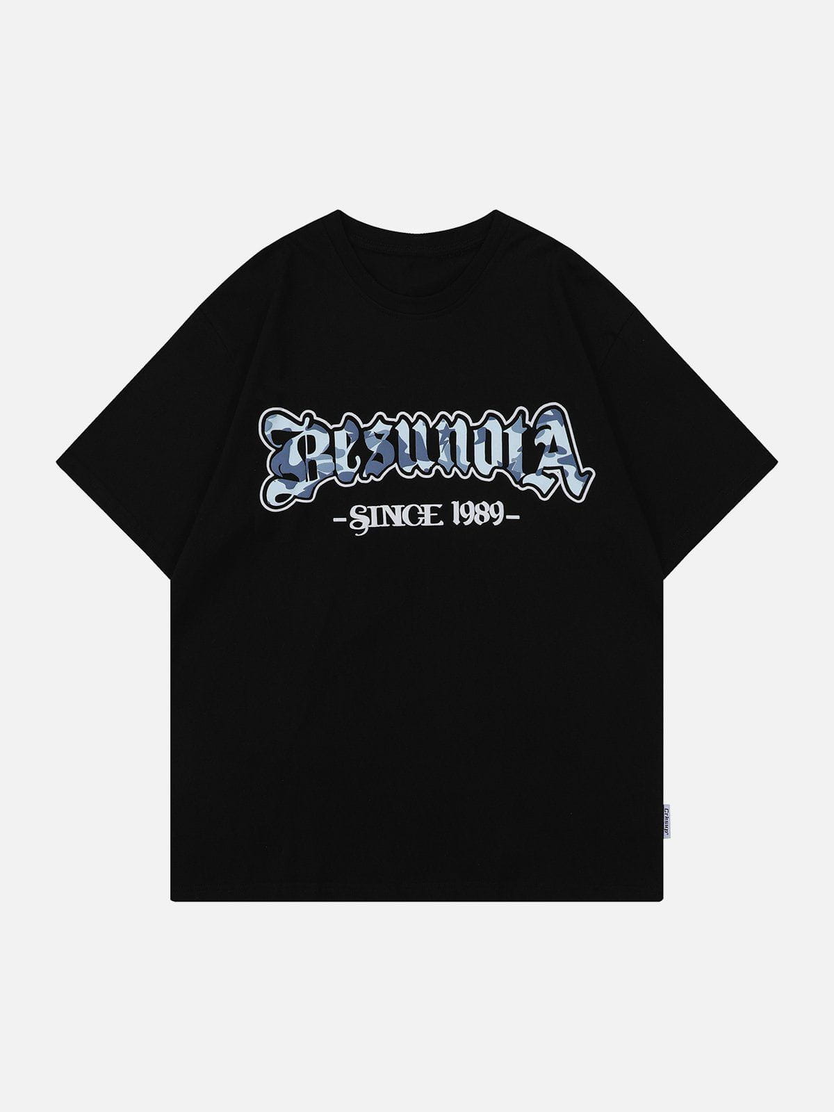Broken Star Print Tee