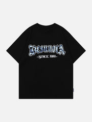 Broken Star Print Tee