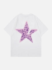 Broken Star Print Tee