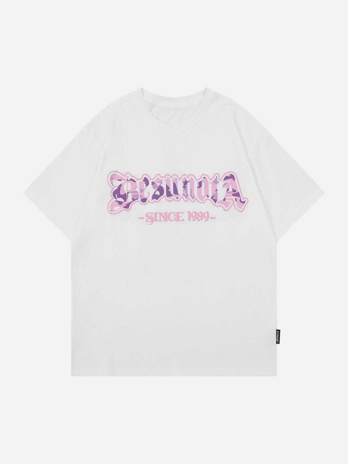 Broken Star Print Tee
