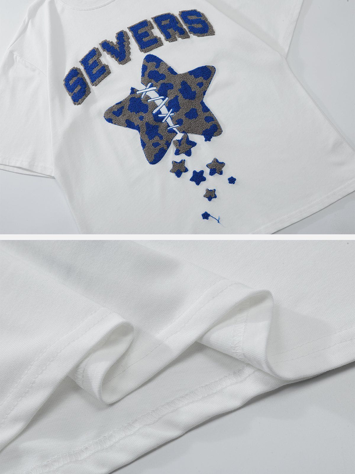 Broken Star Print Tee