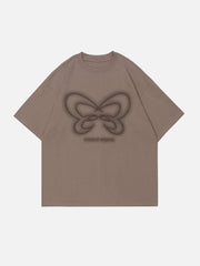 Butterfly Embroidery Tee