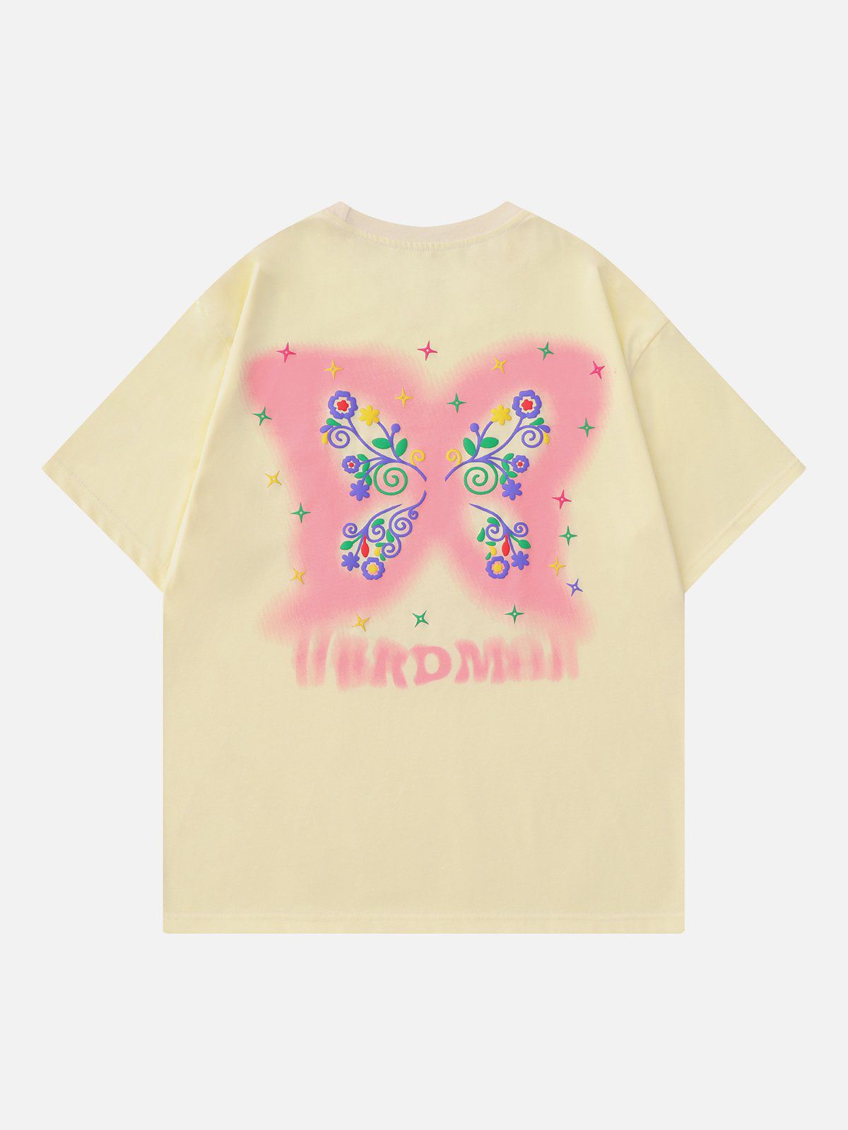 Butterfly Foaming Print Tee