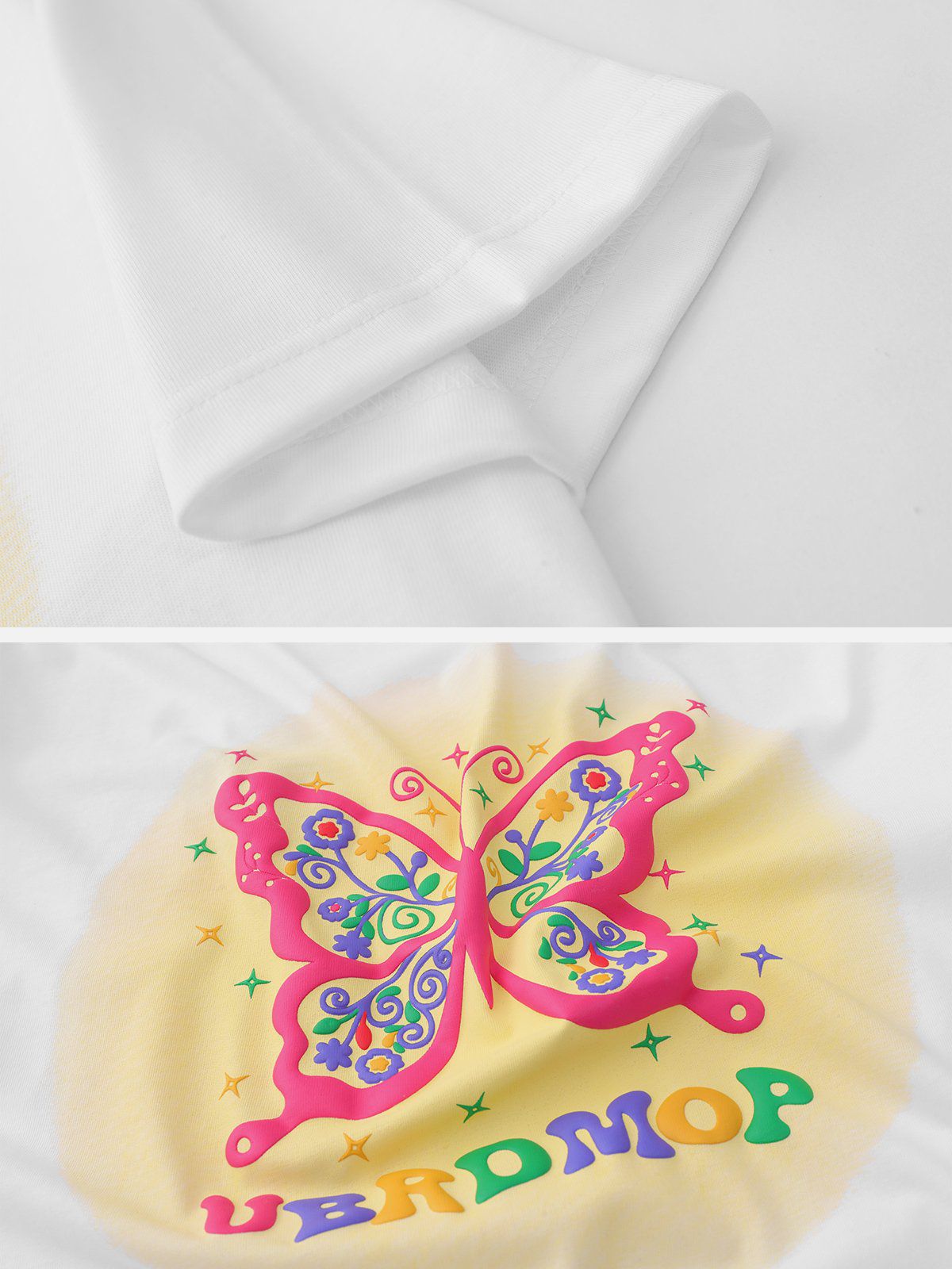 Butterfly Foaming Print Tee