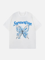 Butterfly Graphic Cotton Tee