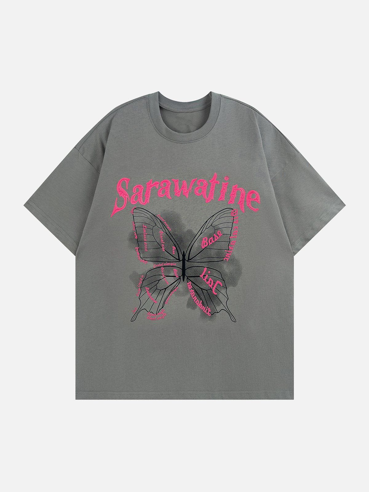 Butterfly Graphic Cotton Tee