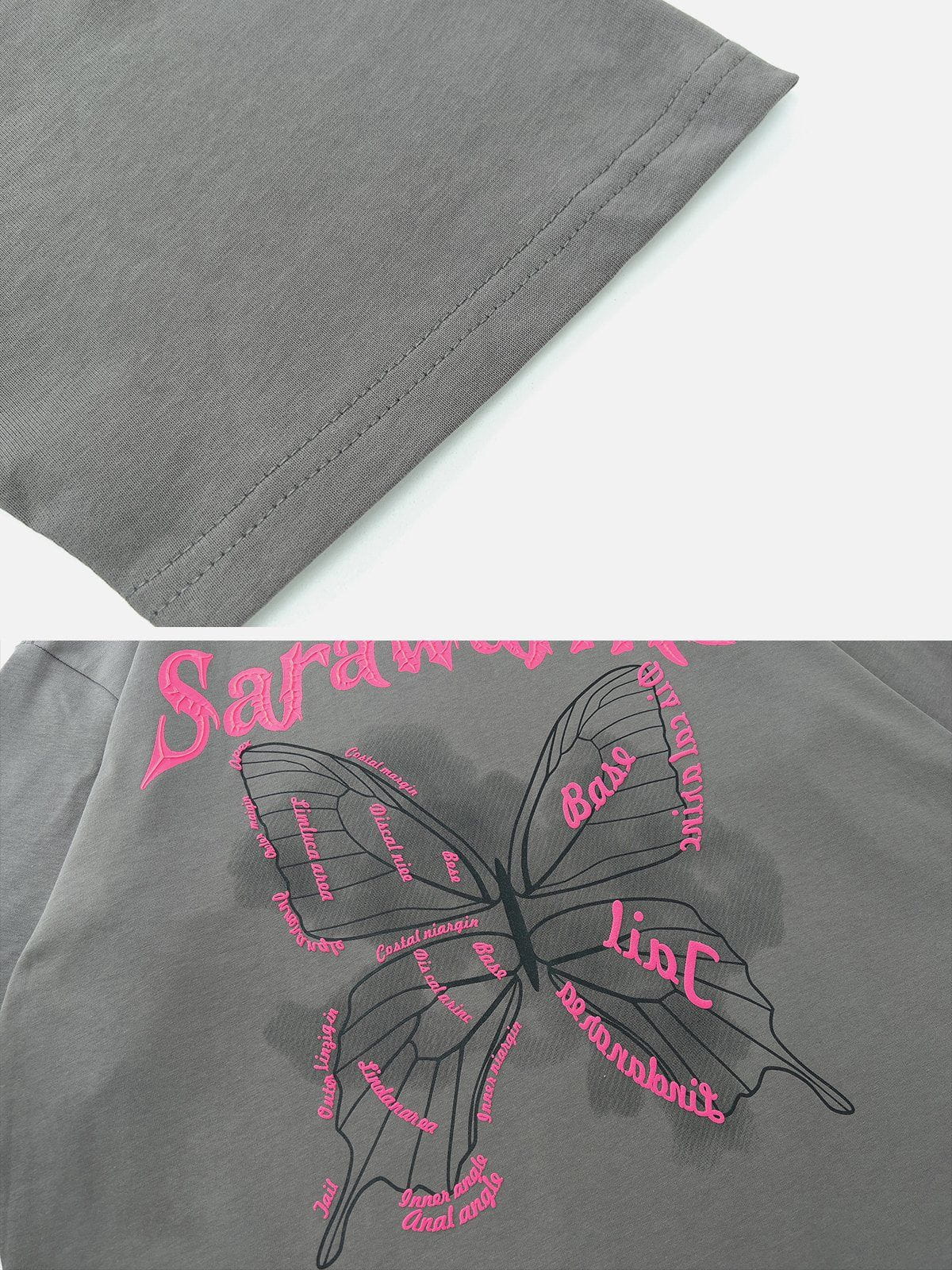 Butterfly Graphic Cotton Tee