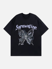 Butterfly Graphic Cotton Tee