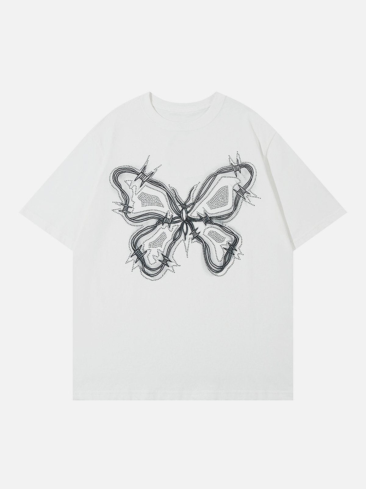 Butterfly Print Tee