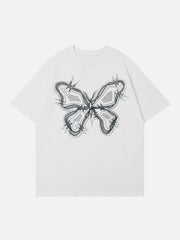 Butterfly Print Tee