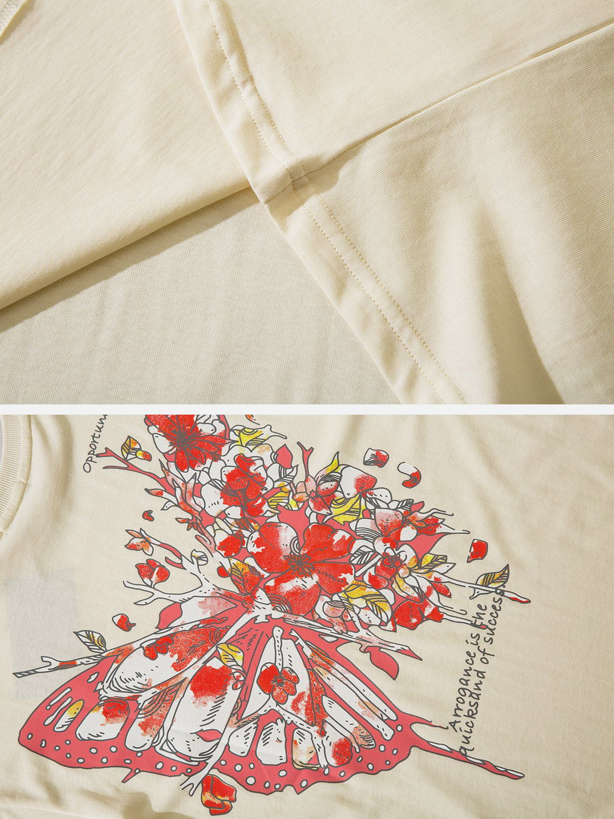 Butterfly Sakura Graphic Tee