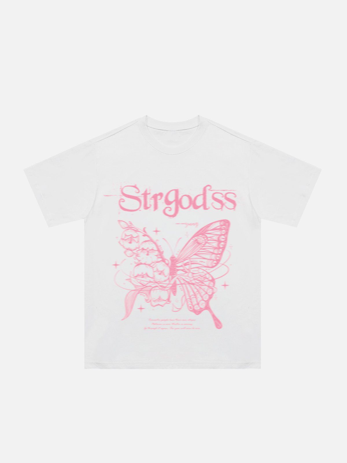 Butterfly Vine Print Tee