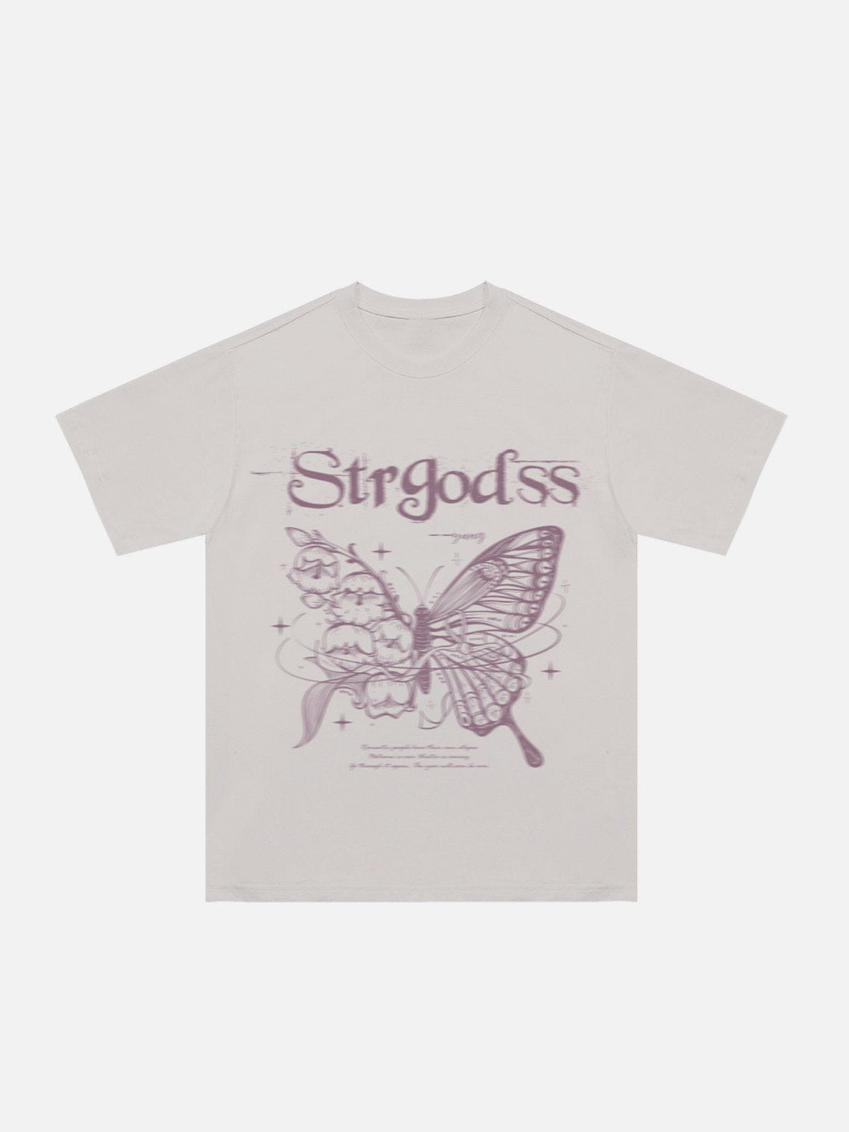 Butterfly Vine Print Tee